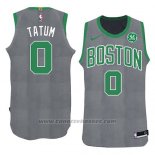 Maglia Natale 2018 Boston Celtics Jayson Tatum #0 Verde