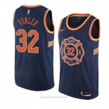 Maglia New York Knicks Noah Vonleh #32 Citta 2018 Blu