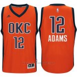 Maglia Oklahoma City Thunder Steven Adams #12 Arancione