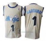 Maglia Orlando Magic Anfernee Hardaway Retro #1 Crema