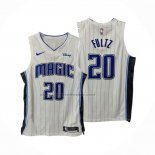 Maglia Orlando Magic Markelle Fultz NO 20 Icon Autentico 2019-20 Bianco