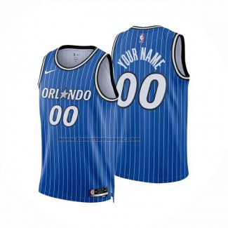 Maglia Orlando Magic Personalizzate Icon 2025-26 Blu