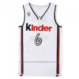 Maglia Pelicula Kinder Ginobili Bianco