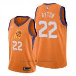 Maglia Phoenix Suns Deandre Ayton #22 Statement Arancione