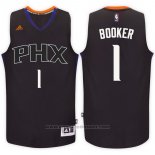 Maglia Phoenix Suns Devin Booker #1 Nero