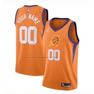 Maglia Phoenix Suns Personalizzate Statement Arancione