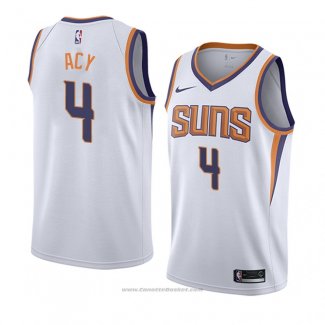 Maglia Phoenix Suns Quincy Acy #4 Association 2018 Bianco