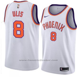 Maglia Phoenix Suns Tyler Ulis #8 Hardwood Classic 2018 Bianco