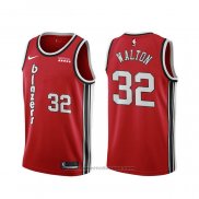 Maglia Portland Trail Blazers Bill Walton #32 Classic Rosso