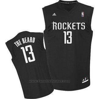 Maglia Soprannome Houston Rockets The Beard #13 Nero