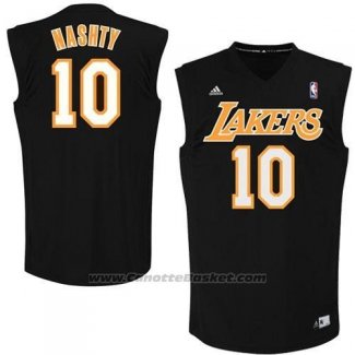 Maglia Soprannome Los Angeles Lakers Nashty #10 Nero