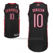 Maglia Toronto Raptors DeMar DeRozan #10 Nero