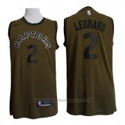 Maglia Toronto Raptors Kawhi Leonard Nike #2 Verde