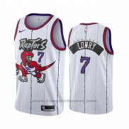 Maglia Toronto Raptors Kyle Lowry #7 Classic 2019-20 Bianco