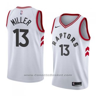 Maglia Toronto Raptors Malcolm Miller #13 Association 2018 Bianco