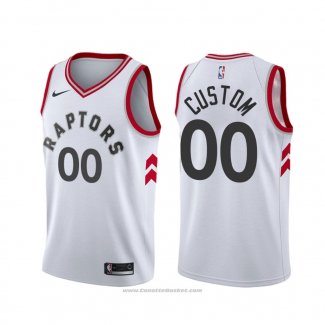 Maglia Toronto Raptors Nike Personalizzate 17-18 Bianco