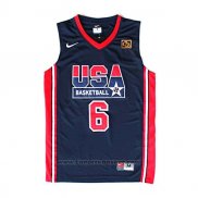 Maglia USA 1992 Patrick Ewing #6 Nero