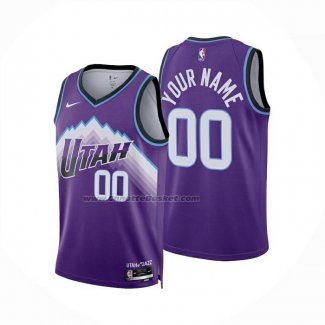 Maglia Utah Jazz Personalizzate Icon 2025-26 Viola