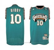 Maglia Vancouver Grizzlies Mike Bibby #10 Historic Retro Verde