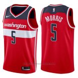 Maglia Washington Wizards Markieff Morris #5 Icon 2017-18 Rosso