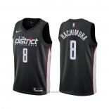 Maglia Washington Wizards Rui Hachimura #8 Citta 2019-20 Nero