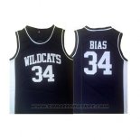 Maglia Wildcats Len Bias #34 Nero