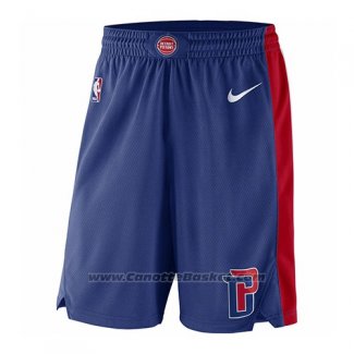 Pantaloncini Detroit Pistons Icon 2019-20 Blu