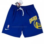 Pantaloncini Golden State Warriors Big Logo Just Don Blu