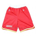 Pantaloncini Houston Rockets Hardwood Classics Rosso