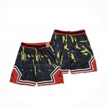 Pantaloncini Jordan Just Don Nero Giallo