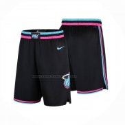 Pantaloncini Miami Heat Citta 2025-26 Nero