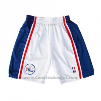 Pantaloncini Philadelphia 76ers Bianco