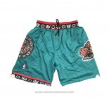 Pantaloncini Vancouver Grizzlies Verde