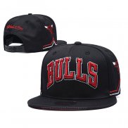 Cappellino Chicago Bulls Nero Rosso3