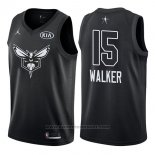 Maglia All Star 2018 Charlotte Hornets Kemba Walker #15 Nero