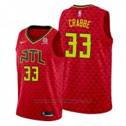 Maglia Atlanta Hawks Allen Crabbe #33 Statement Rosso