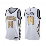 Maglia Atlanta Hawks Dewayne Dedmon #14 Citta Bianco