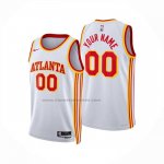 Maglia Atlanta Hawks Personalizzate Association 2024-25 Bianco
