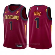 Maglia Bambino Cleveland Cavaliers Derrick Rose #1 Icon 2017-18 Rosso