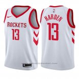 Maglia Bambino Houston Rockets James Harden #13 Association 2017-18 Bianco