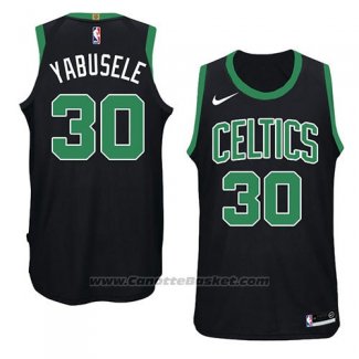 Maglia Boston Celtics Guerschon Yabusele #30 Statement 2018 Nero