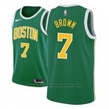 Maglia Boston Celtics Jaylen Marrone #7 Earned 2018-19 Verde