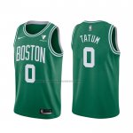 Maglia Boston Celtics Jayson Tatum NO 0 Icon 2021-22 Verde