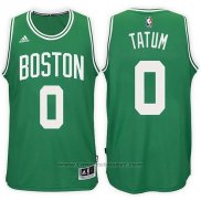 Maglia Boston Celtics Jayson Tatum #0 Verde