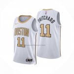 Maglia Boston Celtics Payton Pritchard No 11 Citta 2025-26 Bianco