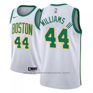 Maglia Boston Celtics Robert Williams Iii #44 Citta 2018-19 Bianco