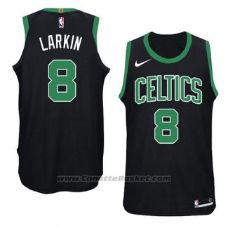 Maglia Boston Celtics Shane Larkin #8 Statement 2018 Nero