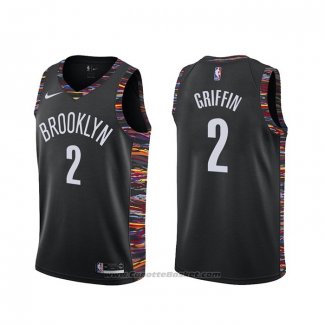 Maglia Brooklyn Nets Blake Griffin #2 Citta Nero