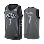 Maglia Brooklyn Nets Kevin Durant #7 Statement 2019-20 Grigio