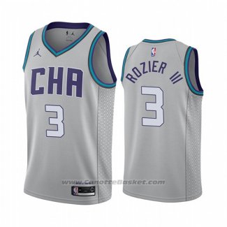 Maglia Charlotte Hornets Terry Rozier III #3 Citta Edition Grigio